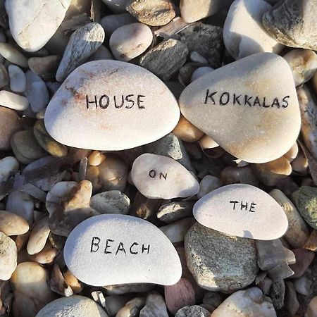House Kokkalas On The Beach Pyrgadikia Exterior foto