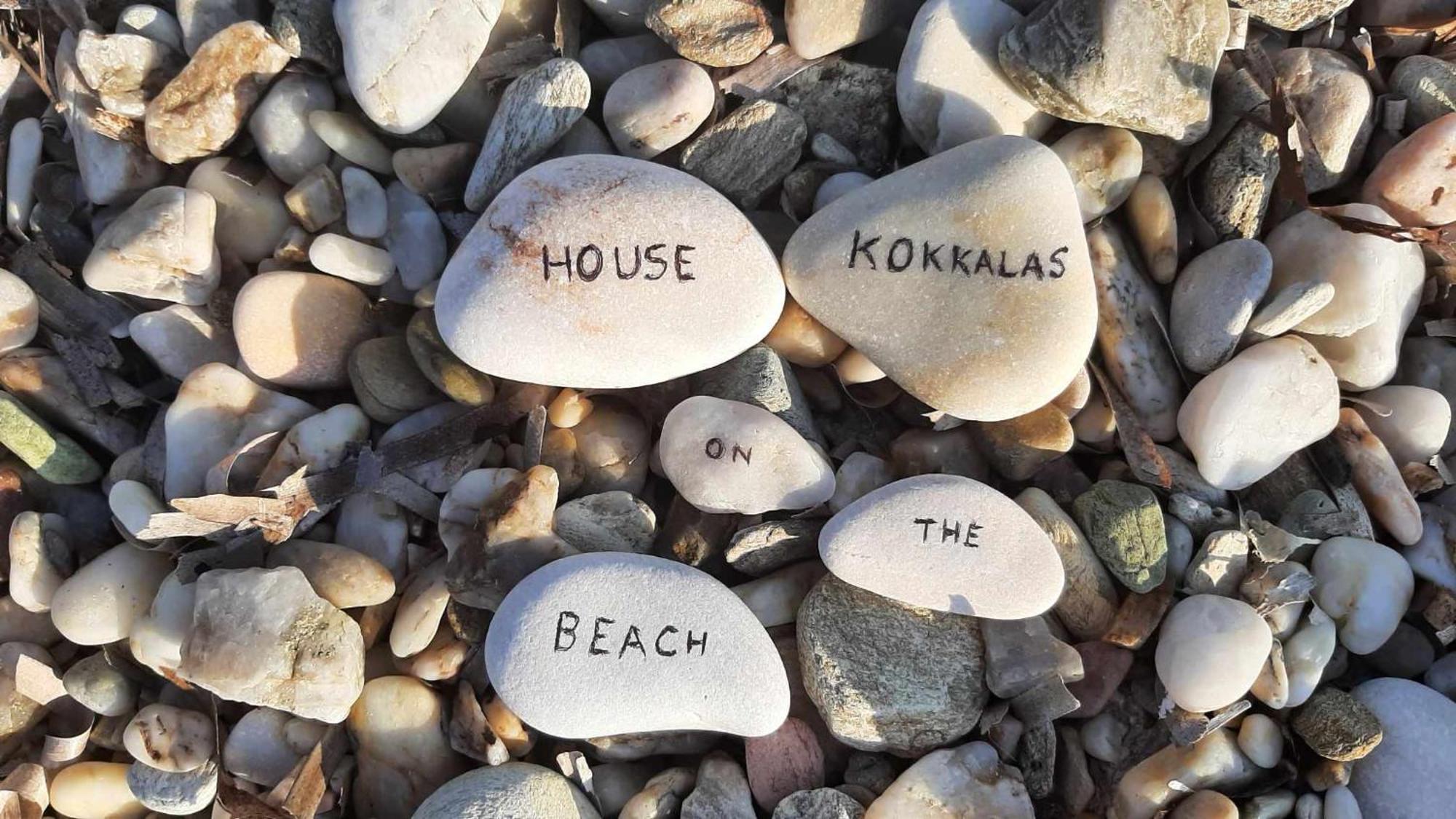 House Kokkalas On The Beach Pyrgadikia Exterior foto